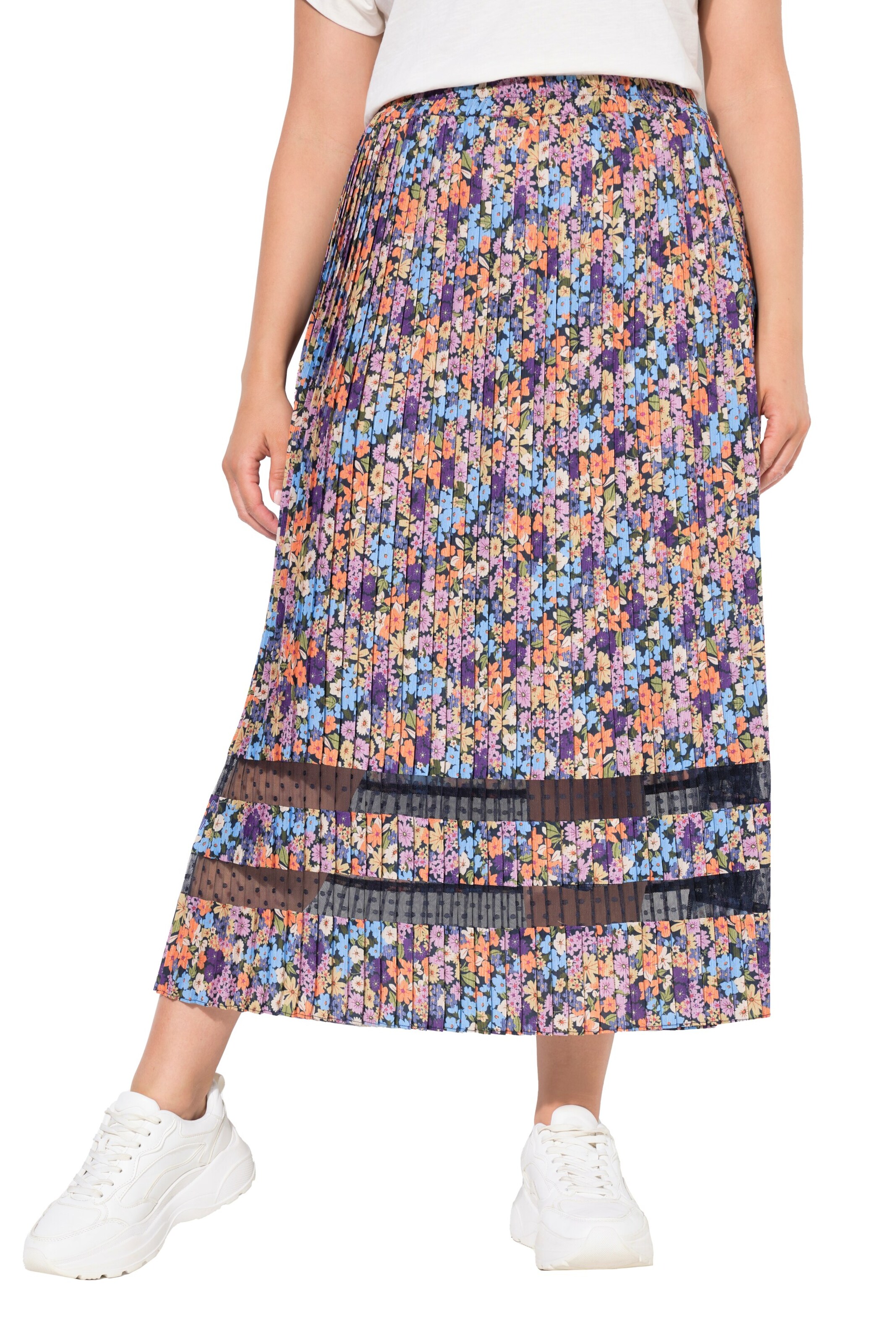 Ulla Popken Rok in Gemengde kleuren: voorkant