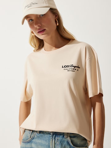 Happiness İstanbul Shirt in Beige: front