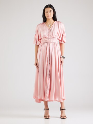 Robe de cocktail 'LUCIE' GUESS en rose : devant