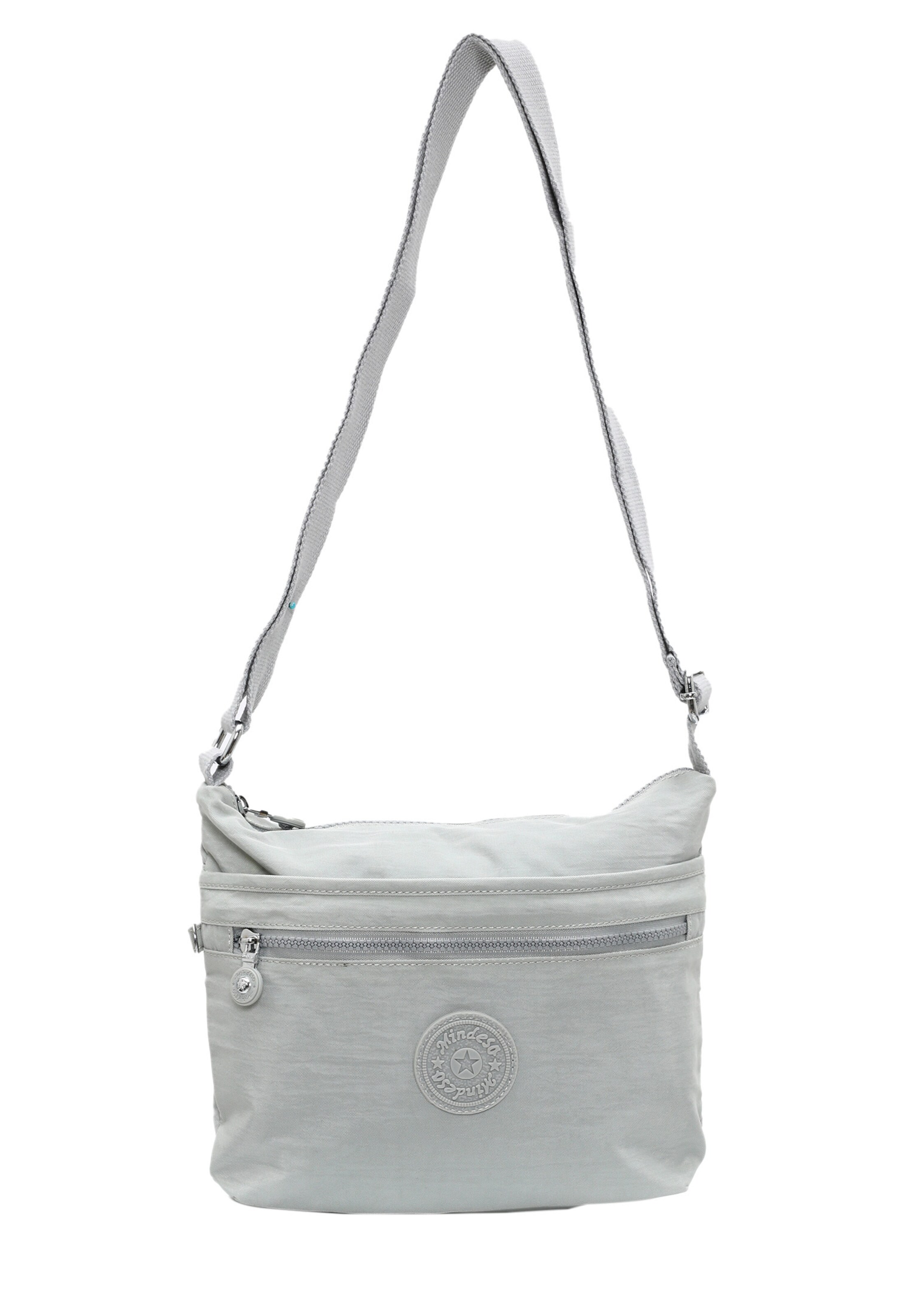 Mindesa - Mala de ombro em cinzento: frente