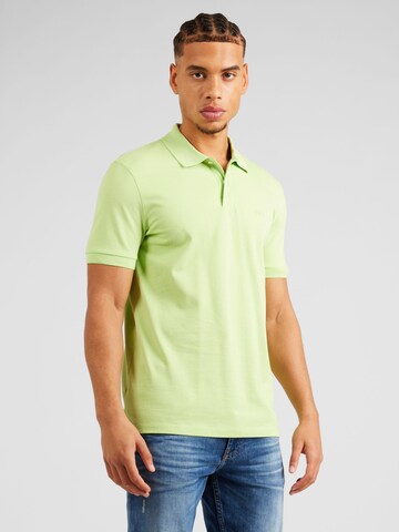 BOSS Shirt 'Pallas' in Groen: voorkant