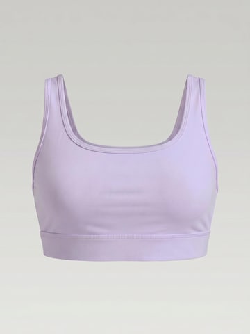 LOTUSCRAFTS Classic Sports Bra 'MIKO Bralette' in Purple: front
