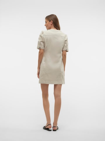 VERO MODA Skjortklänning 'WILD GENA' i beige