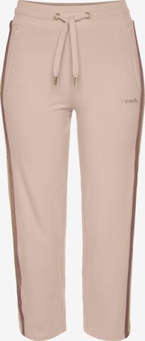 BENCH Regular Pajama Pants in Pink: front