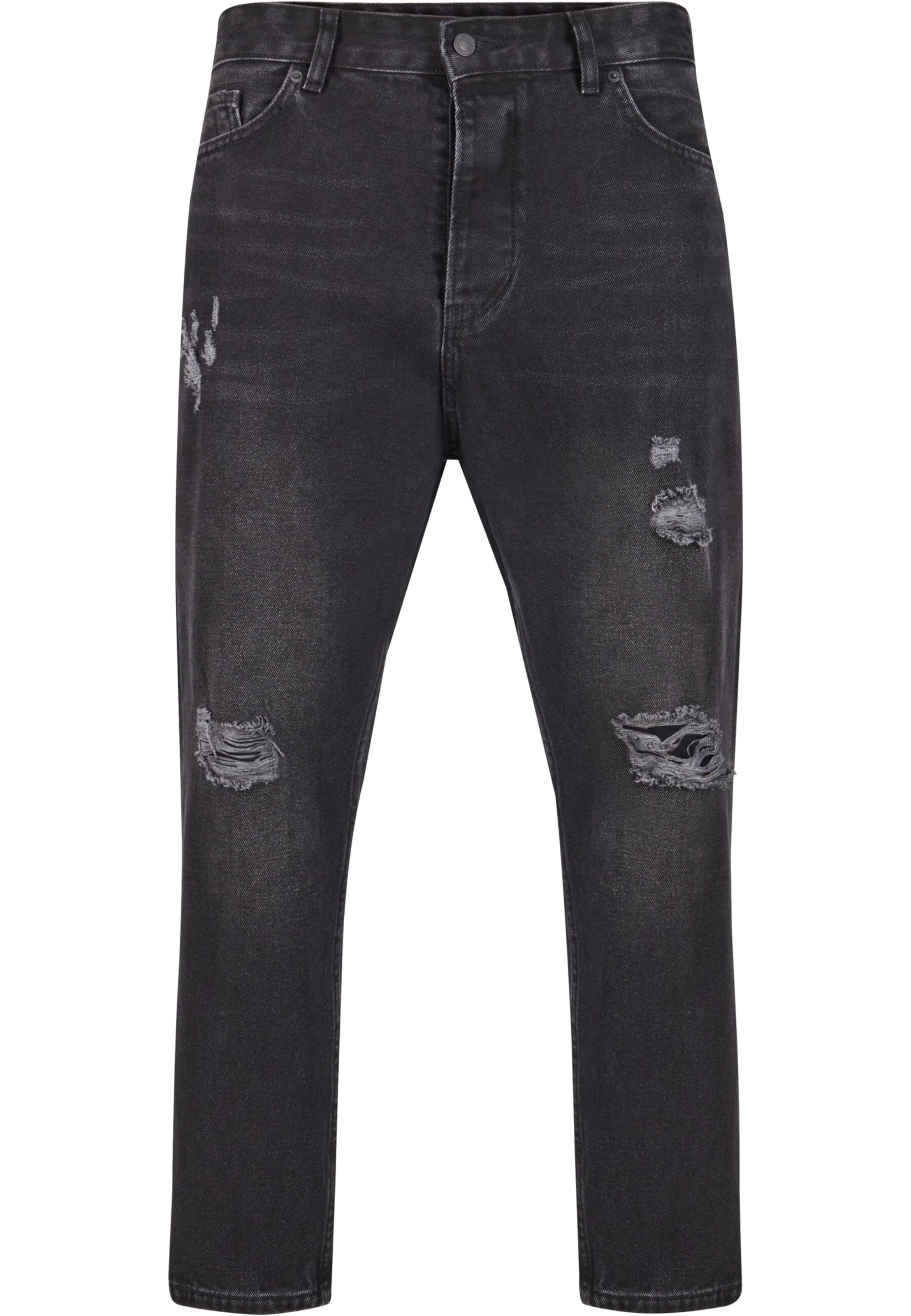 2Y Premium Regular Jeans in Black: front