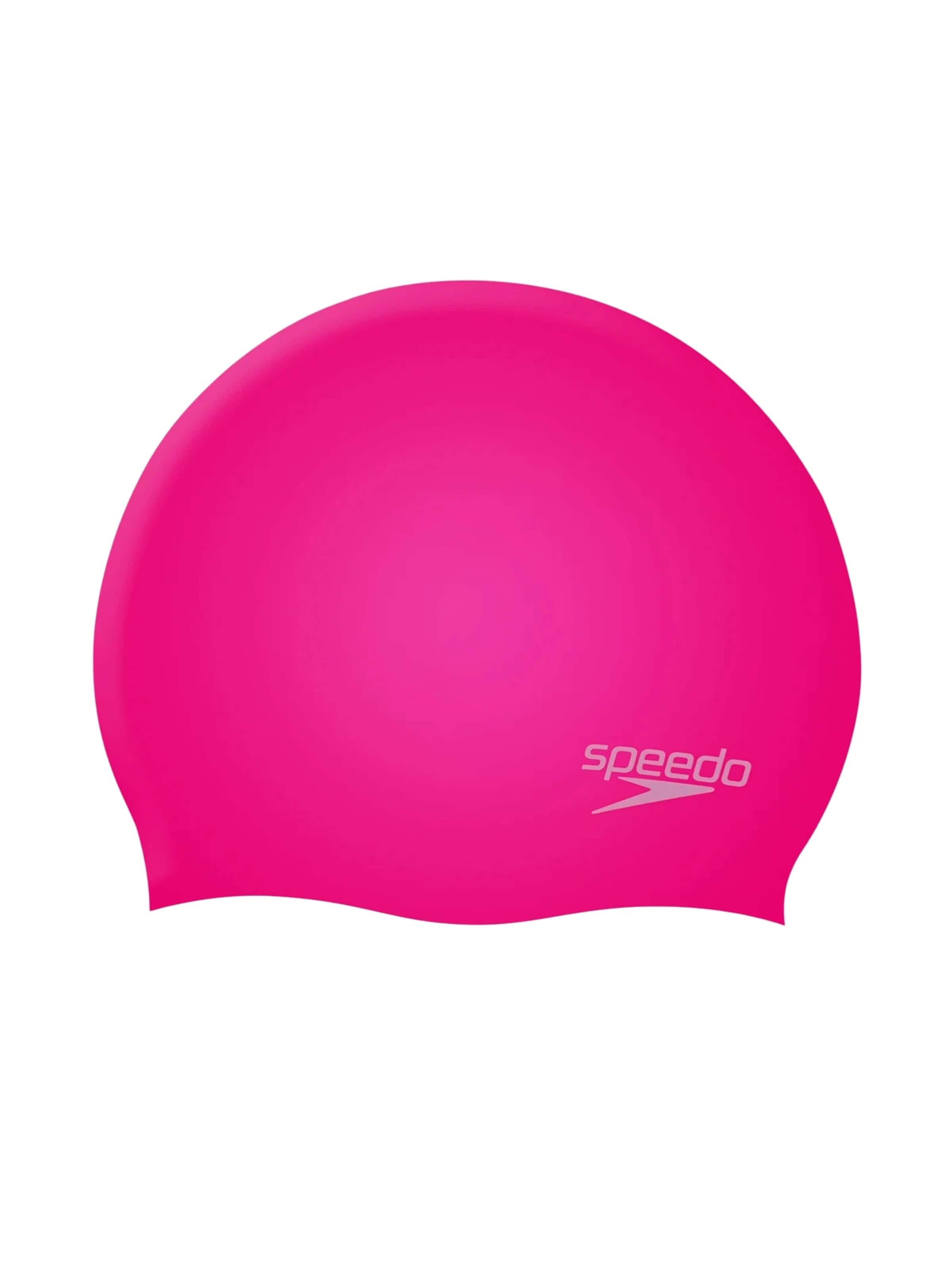 SPEEDO Sports Hat 'Speedo Silikon Badekappe Moulded 3D' in Pink: front