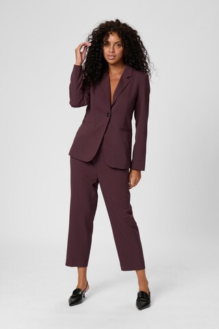 Kaffe Regular Broek 'KASakura' in Rood