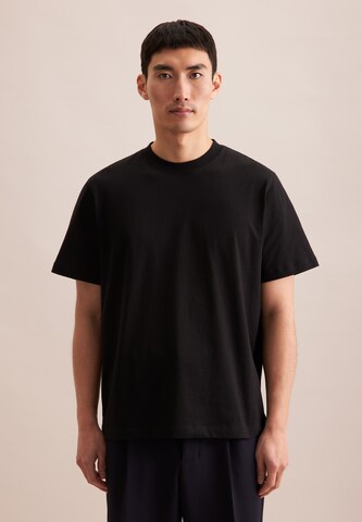 SEIDENSTICKER T-Shirt 'Smart Classics' in Schwarz: Vorderseite