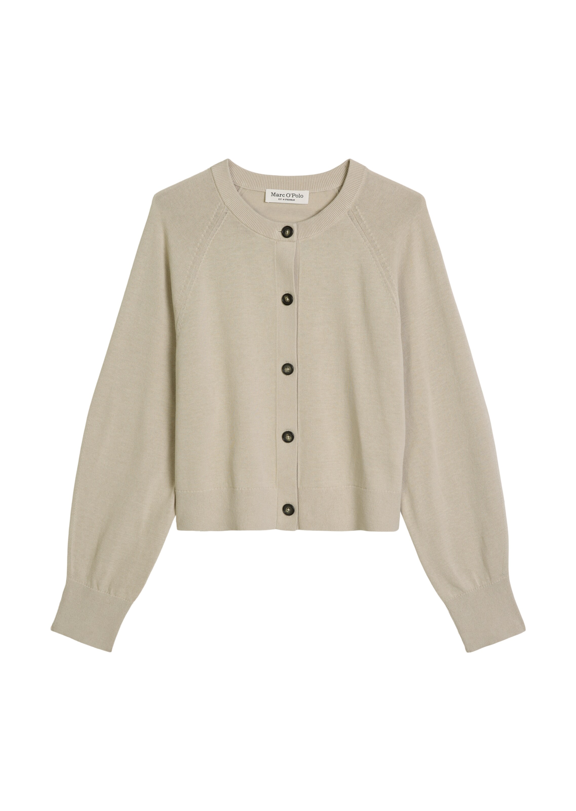 Marc O'Polo Strickjacke in Beige: Vorderseite