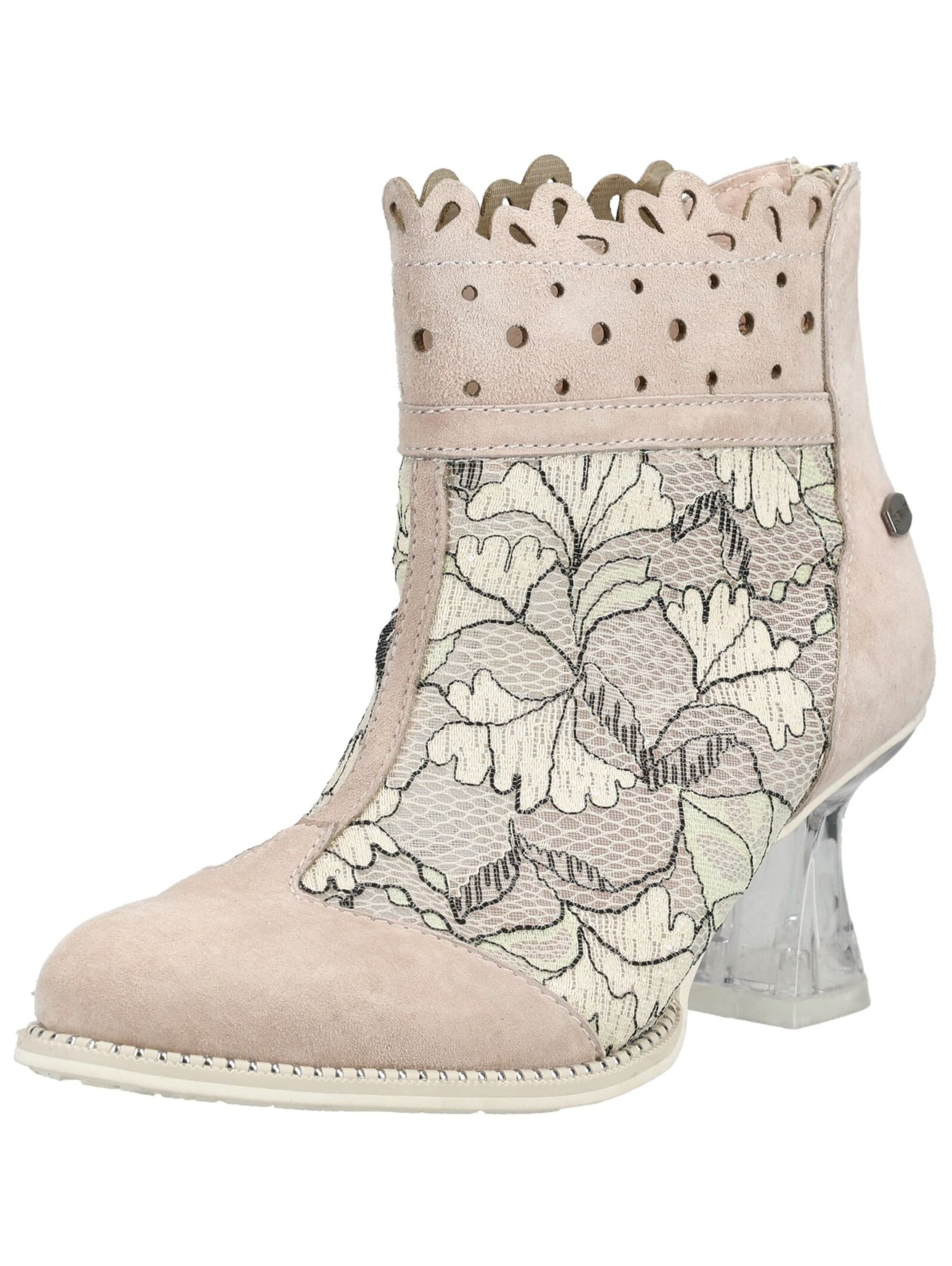 Bottines Laura Vita en beige : devant