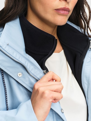 AIGLE - Parka meia-estação 'Mtd® T-Kit' em azul: frente