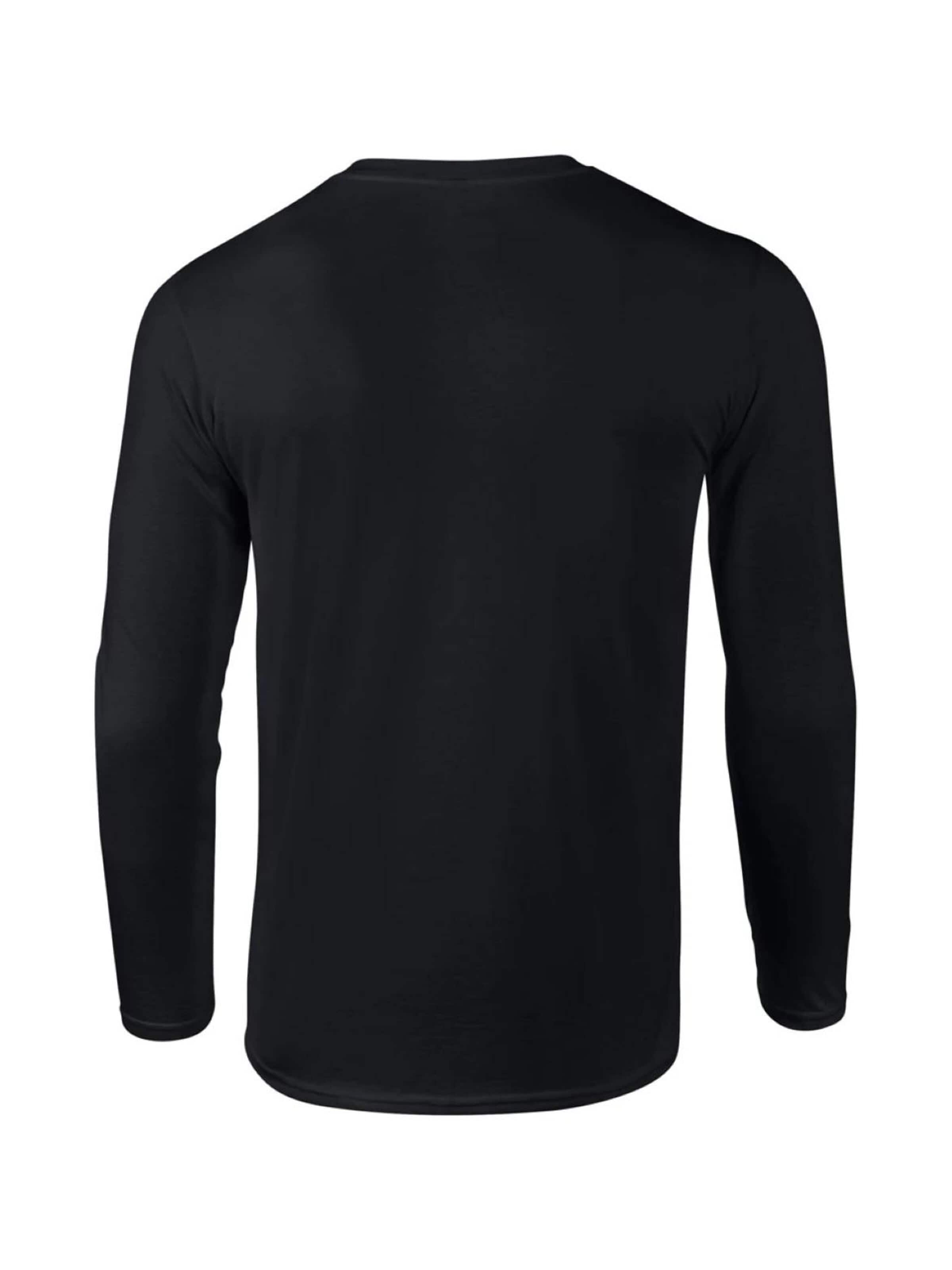 T-Shirt 'Kiss Skulls longsleeve  T-Shirt' Kiss en noir