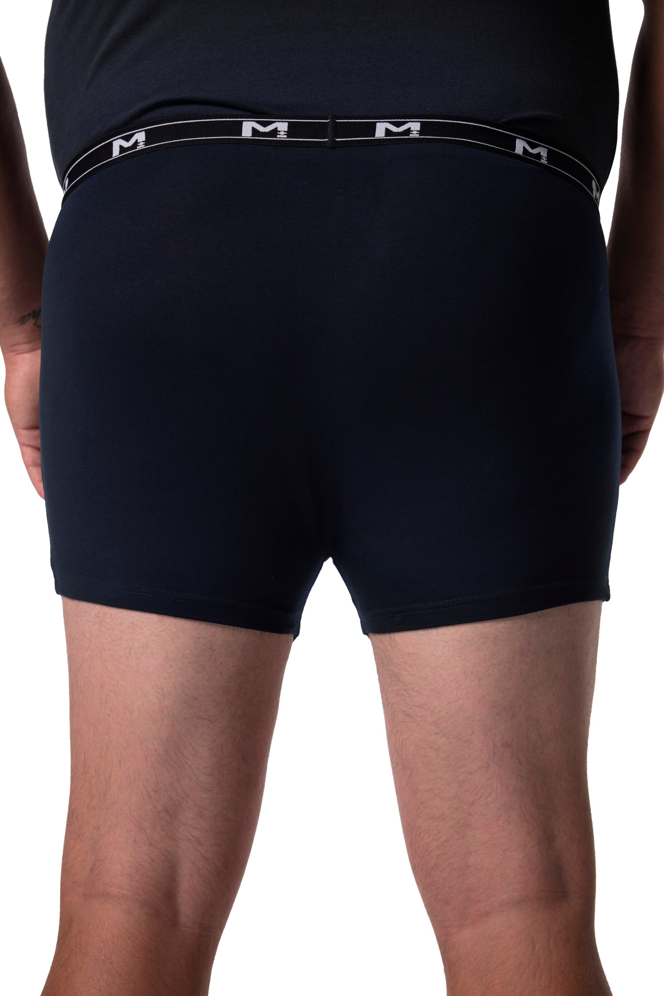 Men Plus Boxer shorts in Black