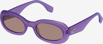 Lunettes de soleil 'Outta Trash' LE SPECS en violet : devant