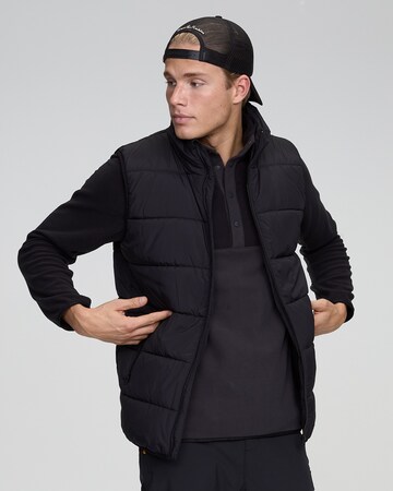 BULA Sports Vest in Black: front