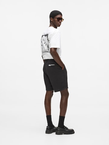 KARL LAGERFELD JEANS Loosefit Shorts in Schwarz