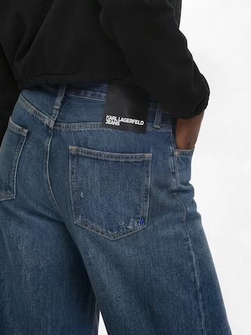 KARL LAGERFELD JEANS - Pierna ancha Vaquero en azul