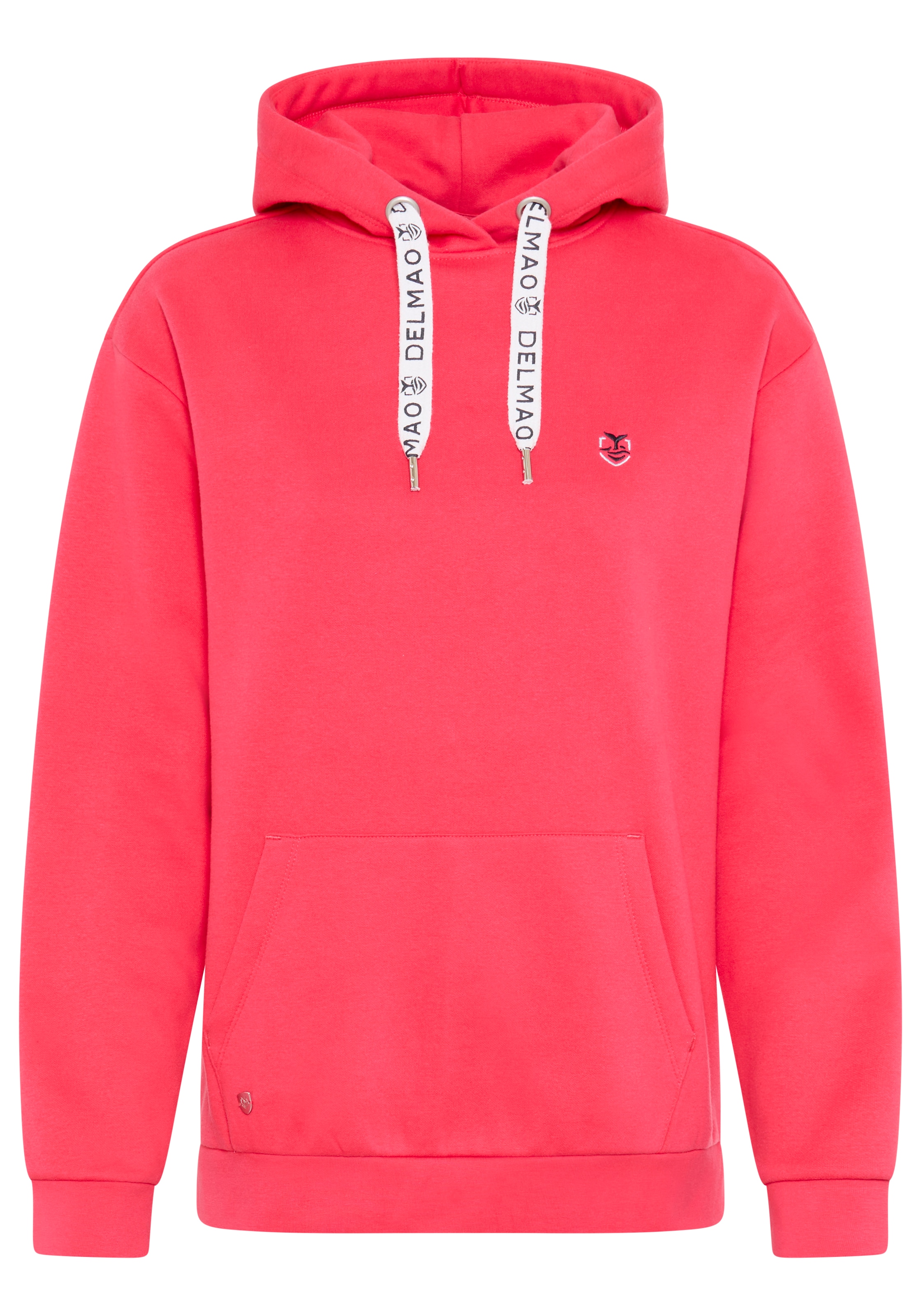 DELMAO Sweatshirt in Rot: Vorderseite