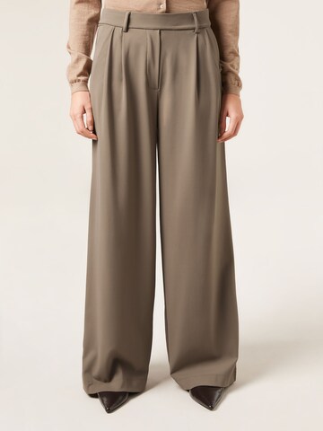 CALZEDONIA Wide Leg Hose ' Comfy Flex' in Braun: Vorderseite