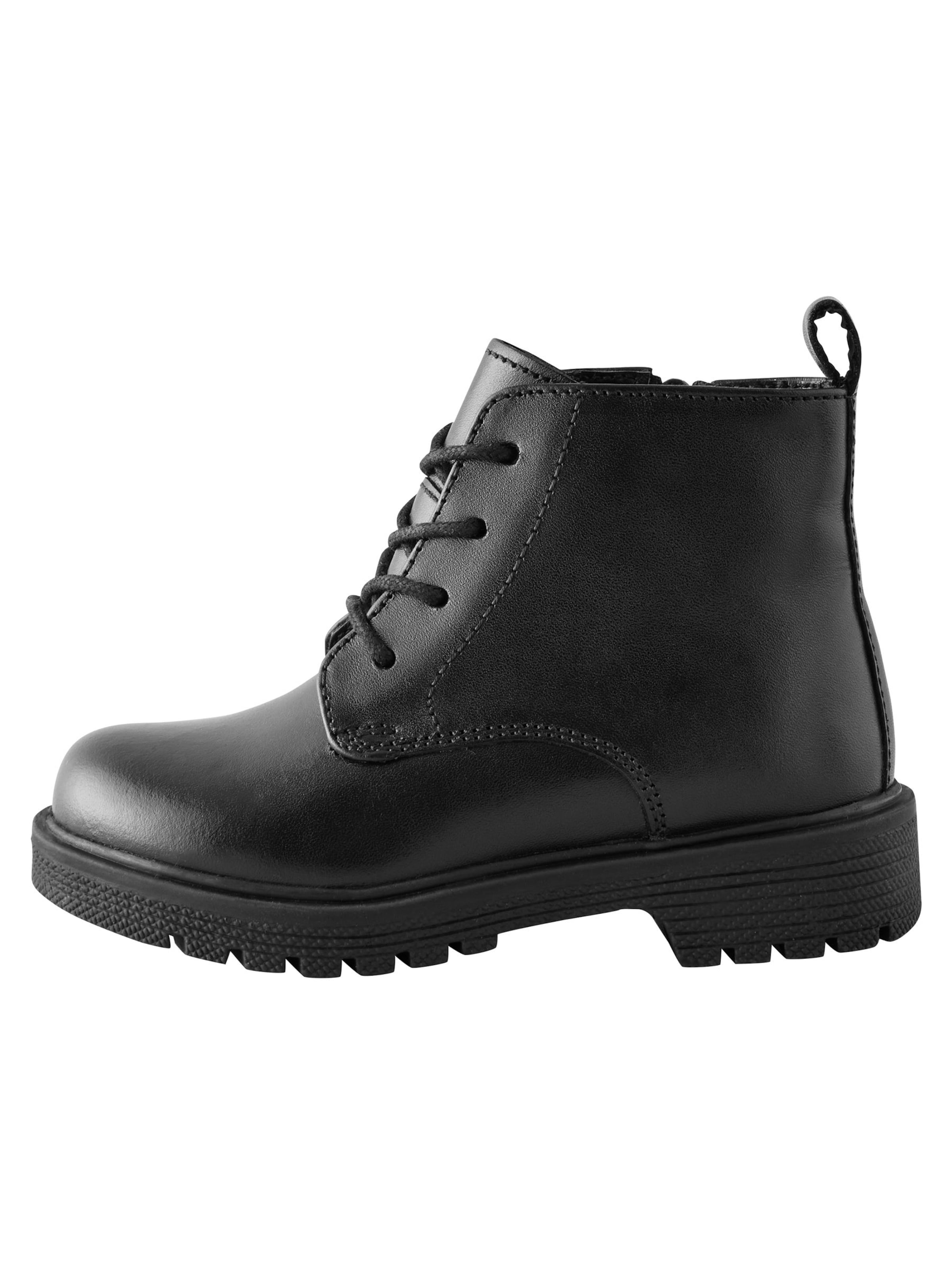 Next Boots in Black: front