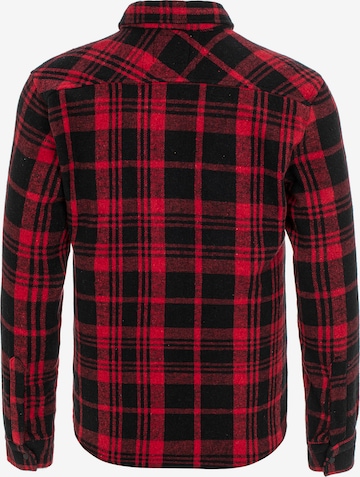 Redbridge Regular fit Overhemd 'Watford' in Rood