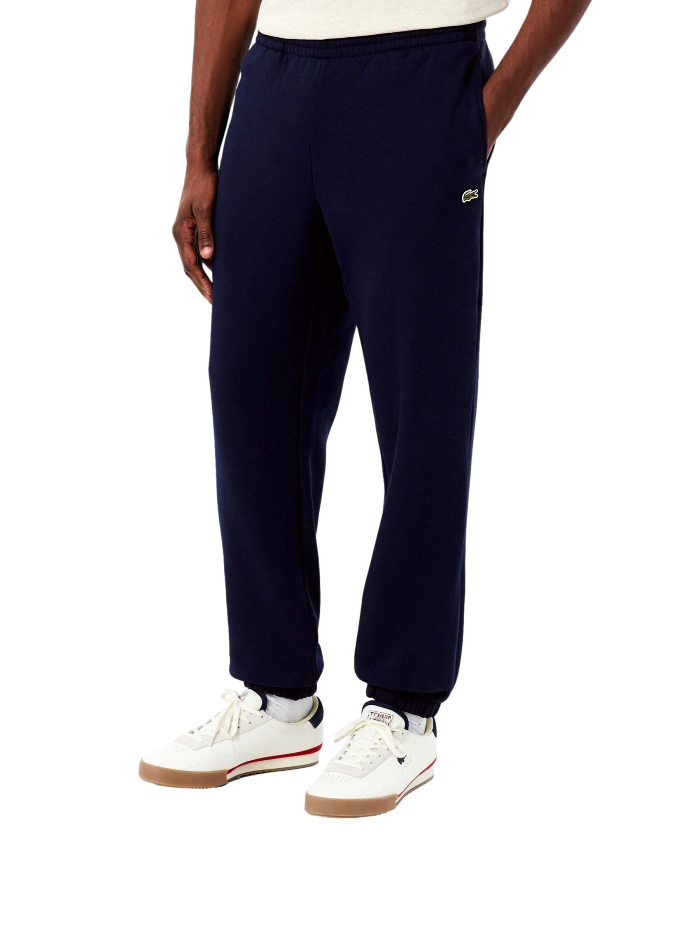 Regular Pantalon de sport LACOSTE en bleu : devant