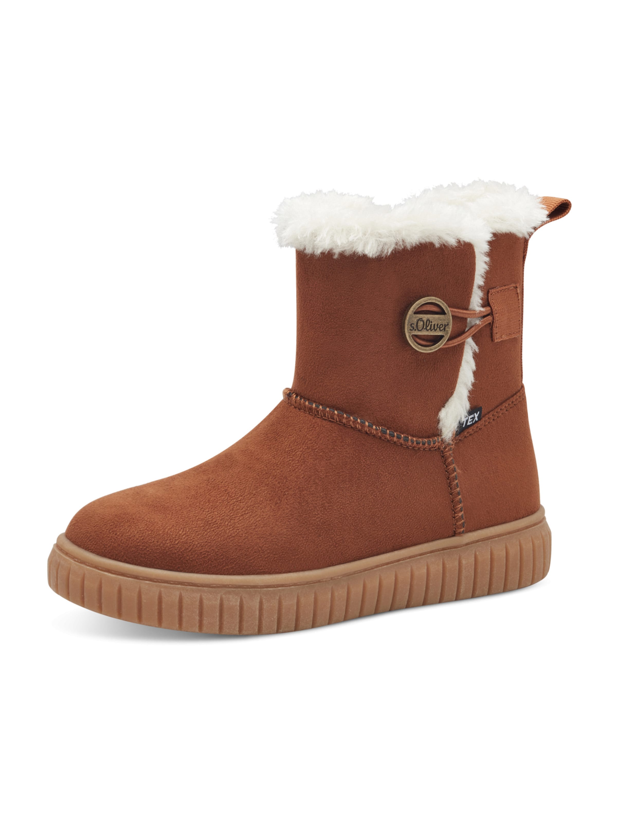 s.Oliver Snowboots in Bruin: voorkant