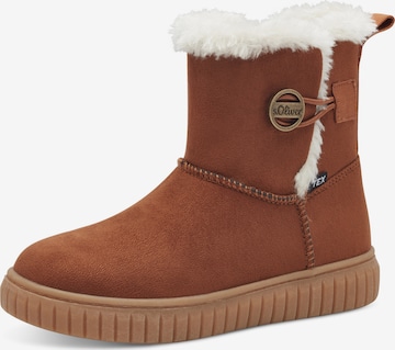 s.Oliver Snowboots in Braun: Vorderseite