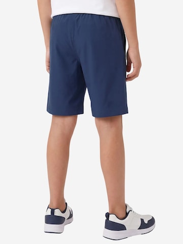Tommy Life Broek 'TOMMY Shorts, ohne Verschluss' in Blauw