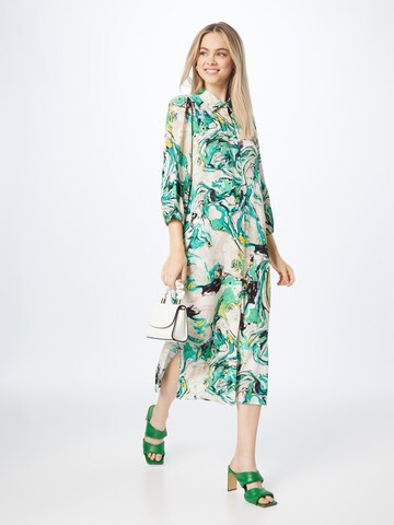 Rich & Royal Shirt Dress in Green