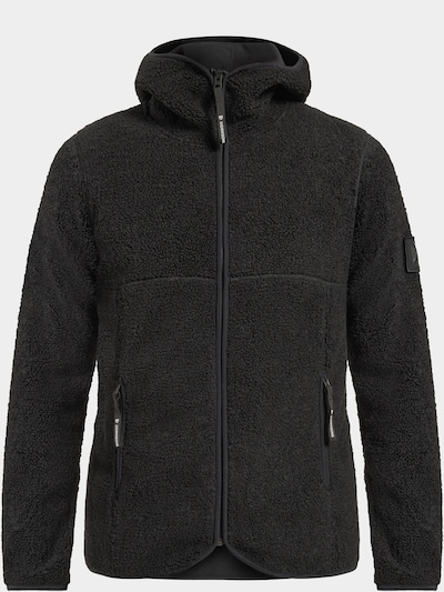 Didriksons Veste en polaire fonctionnelle 'BROR USX FZ 3' en noir, Vue avec produit
