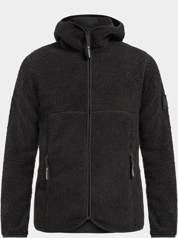 Didriksons Athletic fleece jacket 'BROR USX FZ 3' in Black: front