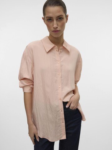 Chemisier 'VMMPayton' VERO MODA en rose