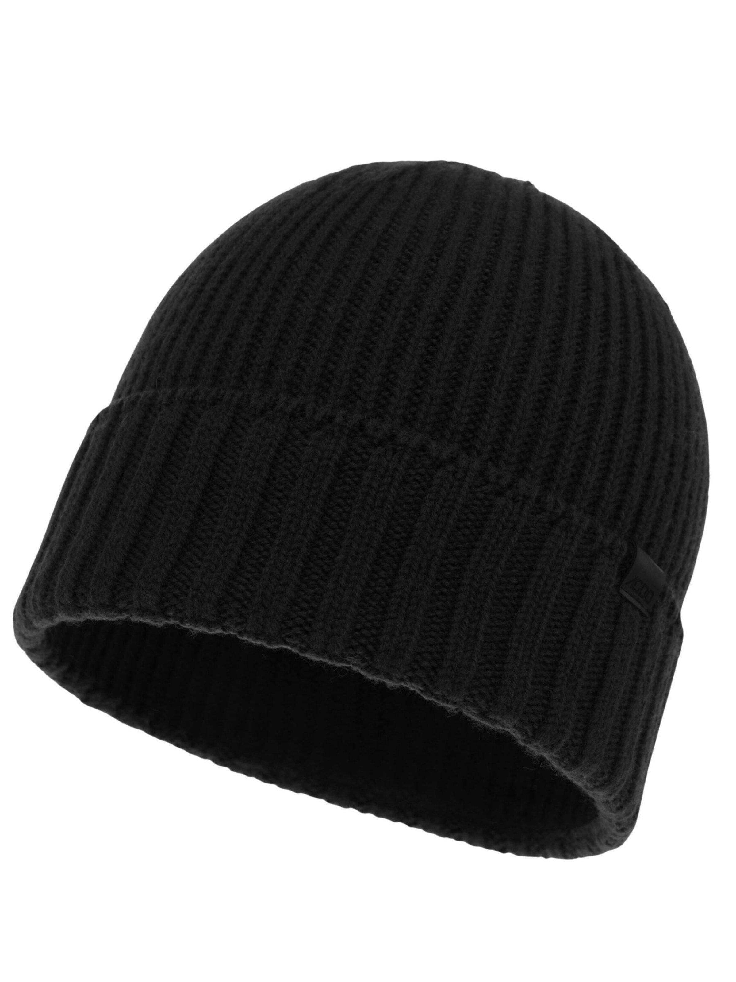 Maxte Mütze‌‌‌ in Schwarz