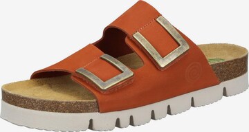 DR. BRINKMANN Mules 'Pantoletten BONILLO' in Orange: front