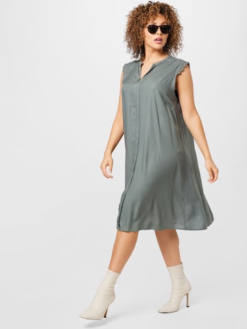 ONLY Carmakoma Dress 'Mumi' in Green