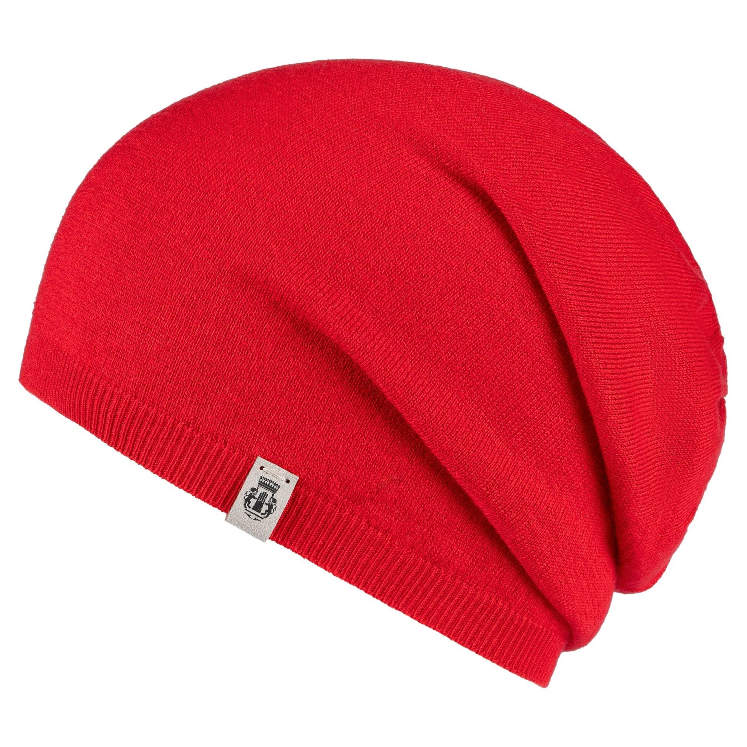 Roeckl Beanie Mütze 'CALAIS' in Rot: Vorderseite