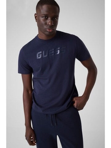 GUESS T-Shirt in Blau: Vorderseite
