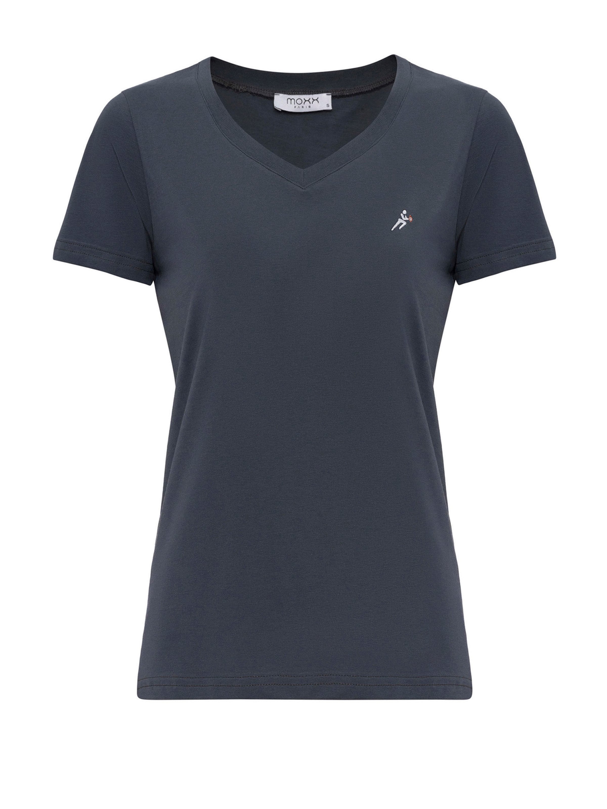 Moxx Paris Tričko – šedá: přední strana