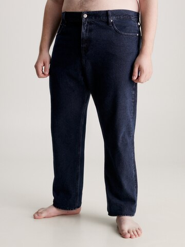 Calvin Klein Jeans Plus Regular Jeans in Blauw: voorkant