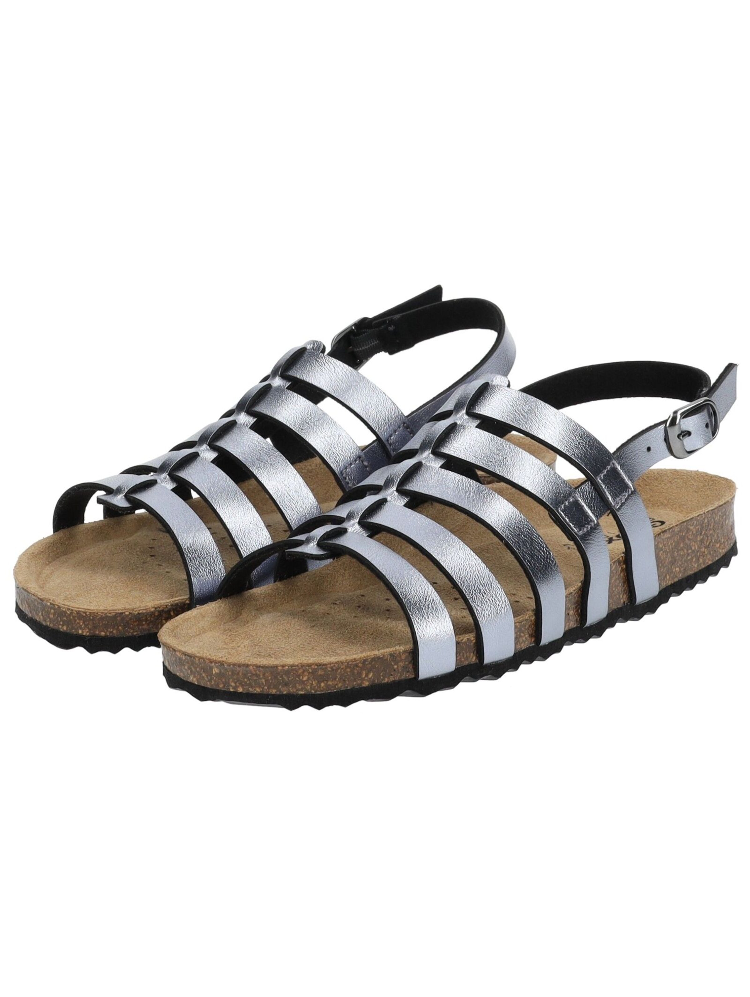 GEOX - Sandália em prata