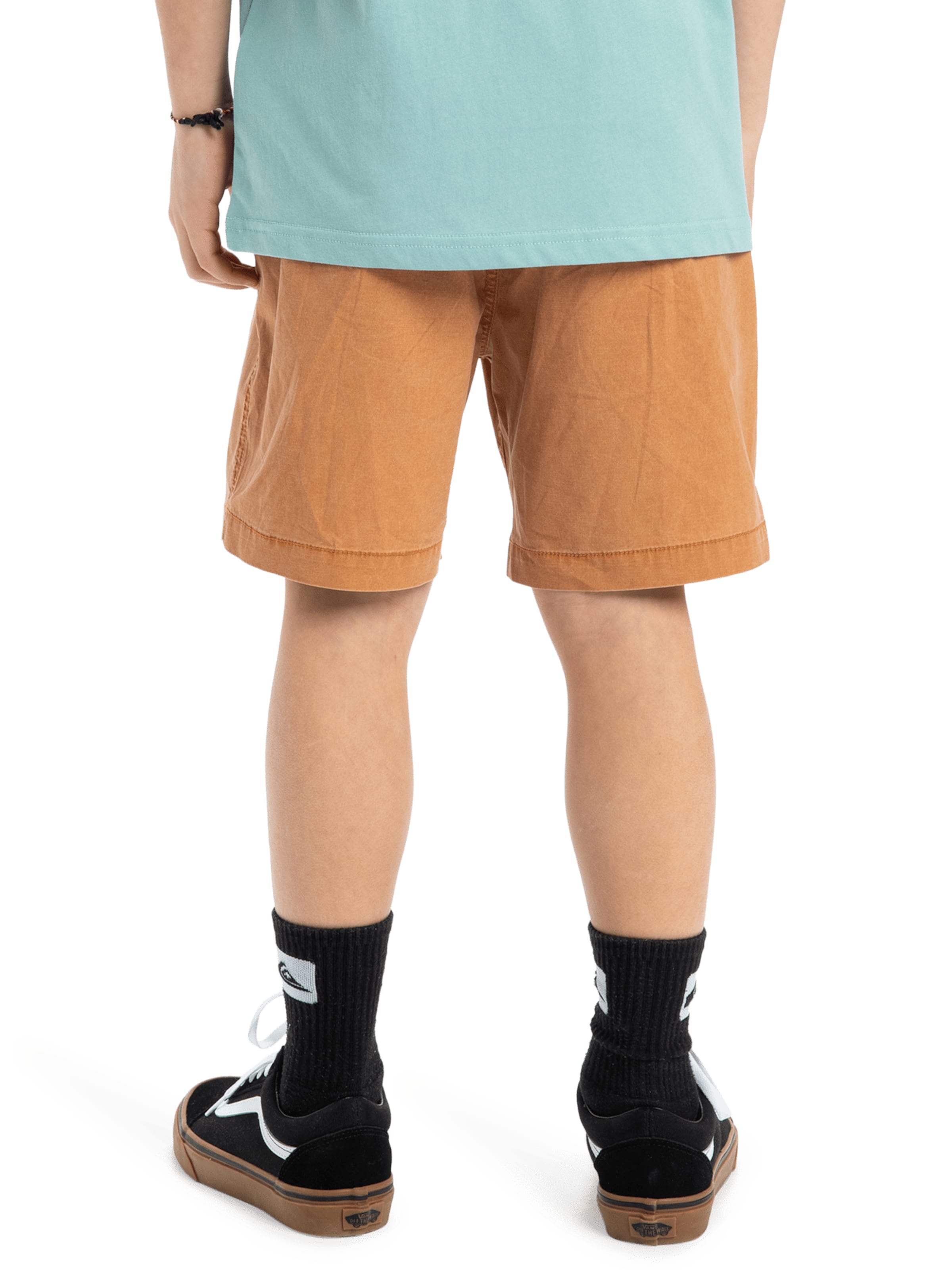 QUIKSILVER Regular Shorts 'Taxer Youth 15' in Braun