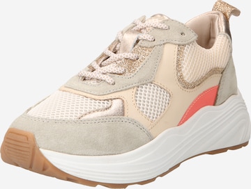 PS Poelman Sneakers in Beige: front