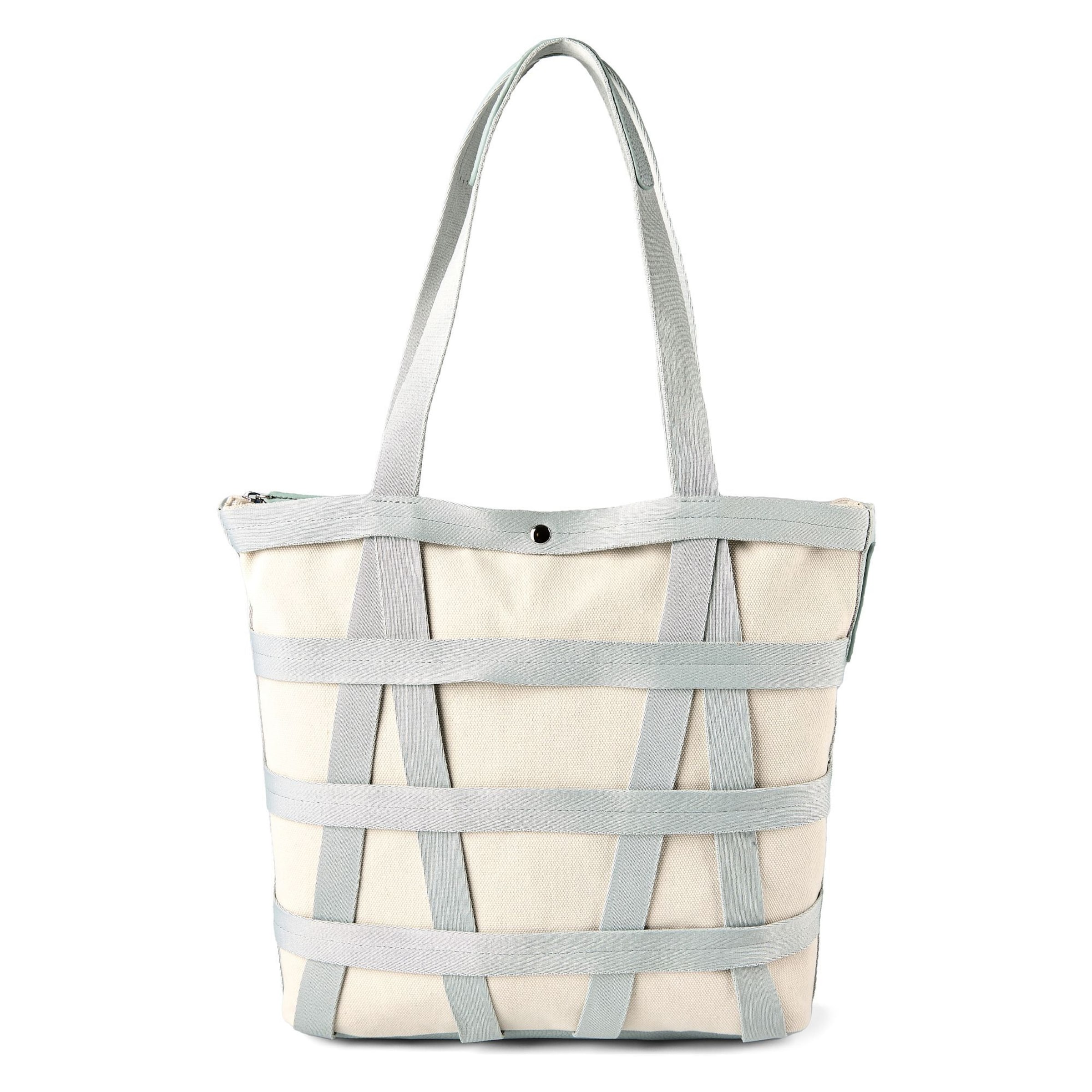 Shopper 'Jada' di TOM TAILOR DENIM in bianco: frontale