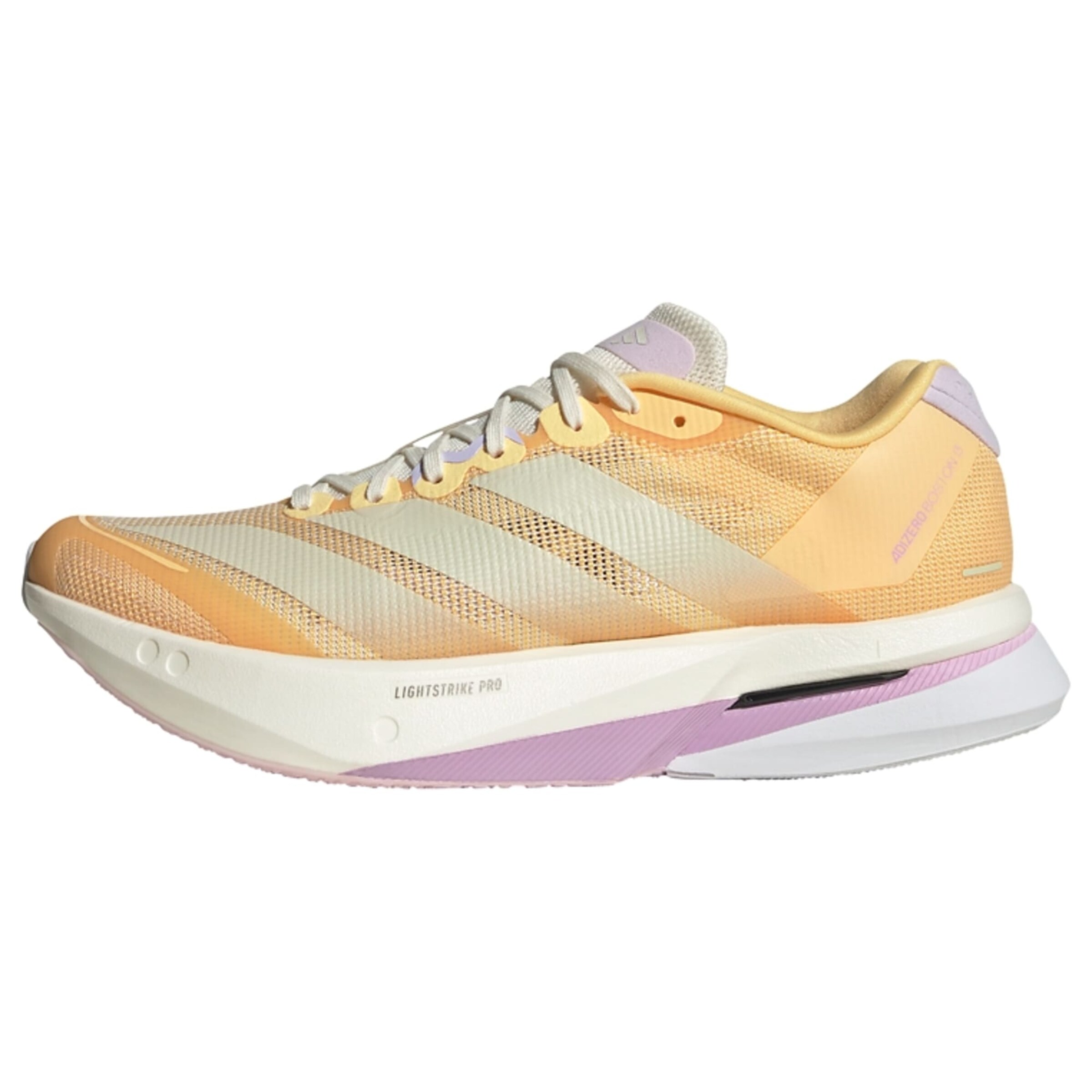ADIDAS PERFORMANCE Running shoe 'Adizero Boston 13' in Yellow: front