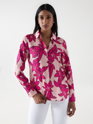 Salsa Jeans Blouse in Pink: front