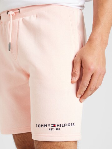 TOMMY HILFIGER Regular Trousers in Pink