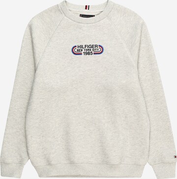 Sweat TOMMY HILFIGER en gris : devant