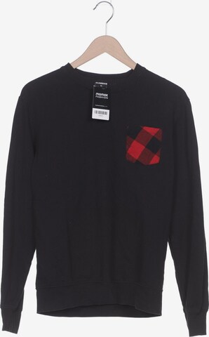 Urban Classics Sweatshirt & Zip-Up Hoodie in M in Black: front