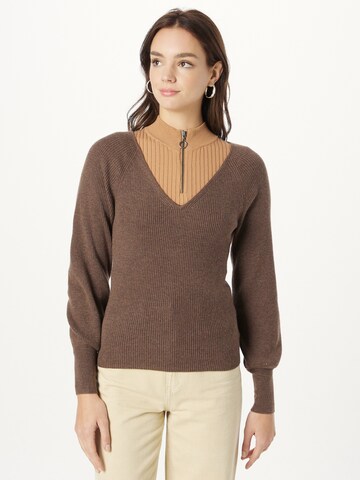 GAP Sweter w kolorze brązowy: przód